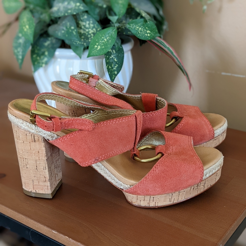 Coach Valeaan Suede Sandals - Picture 3 of 6